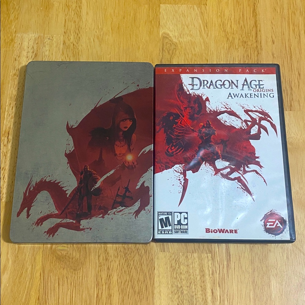 2 VINTAGE PC Games--Dragon Age Origins & Dragon Age Origins Awakening